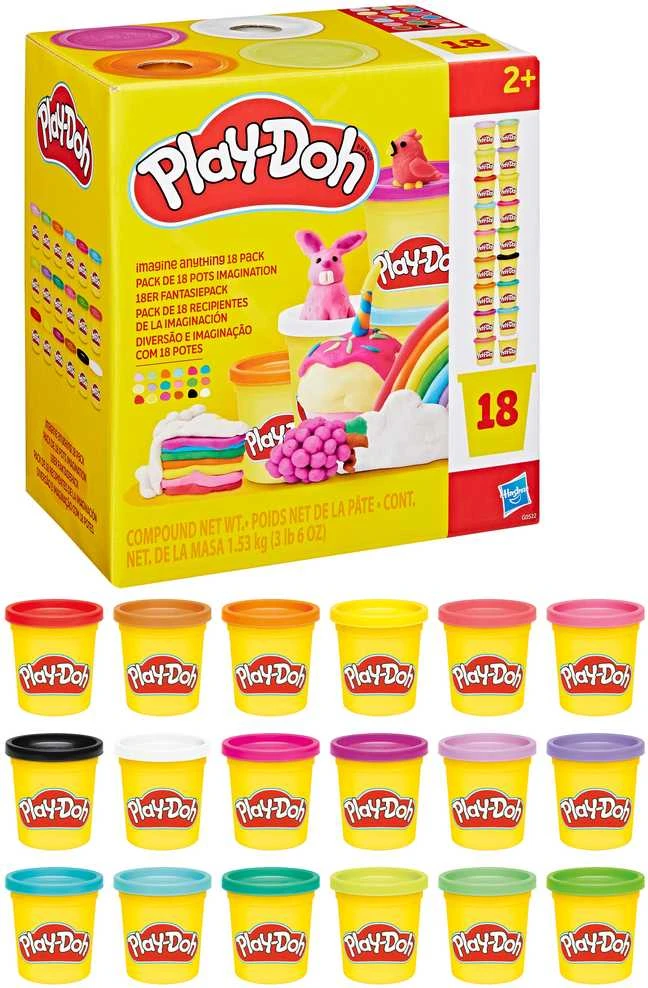 PLAY-DOH Plastilino rinkinys, 18 vnt.