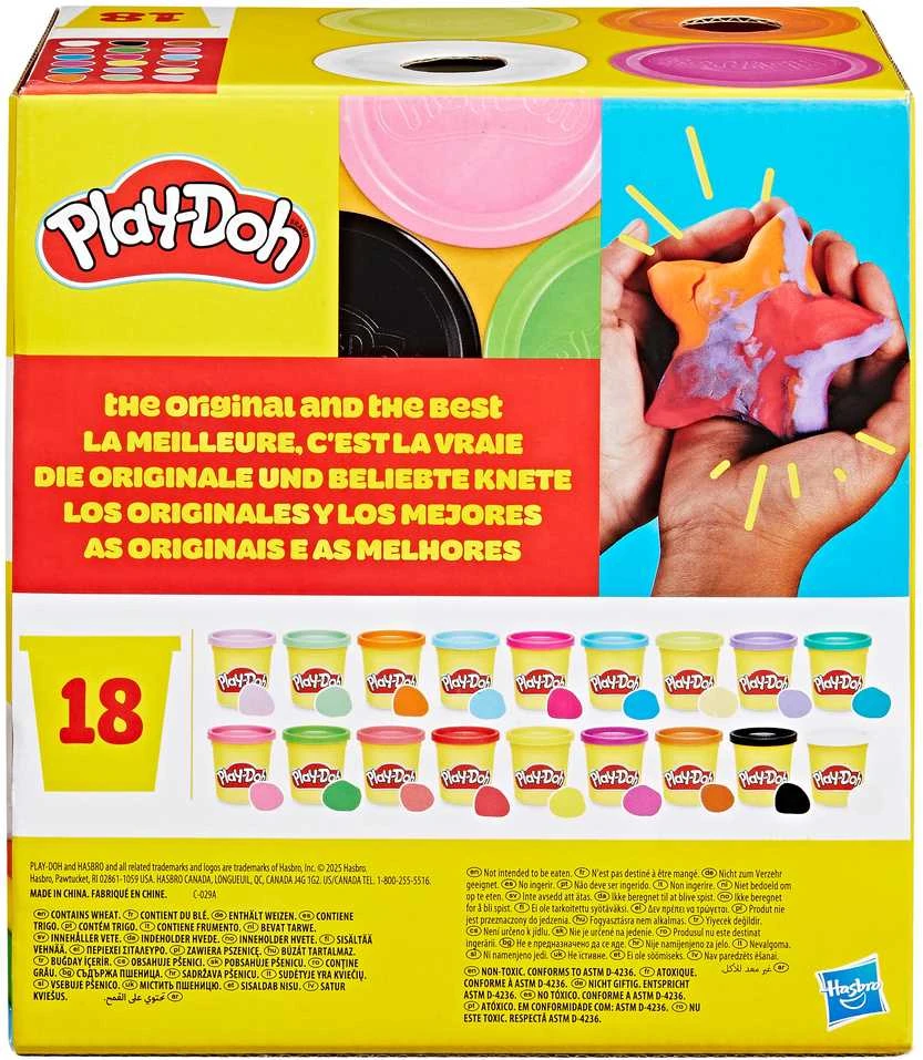 PLAY-DOH Plastilino rinkinys, 18 vnt.