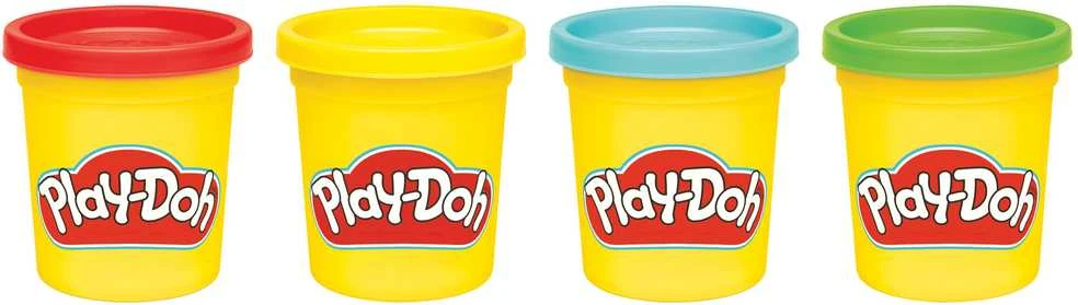 Play_Doh PLAY-DOH Plastilino rinkinys, 4 vnt.