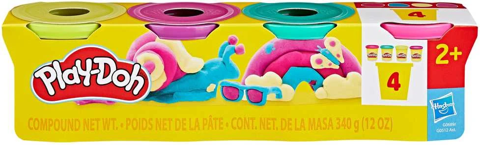 Play_Doh PLAY-DOH Plastilino rinkinys, 4 vnt.