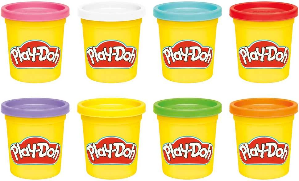 Hasbro PLAY-DOH Plastilino rinkinys, 8 vnt.