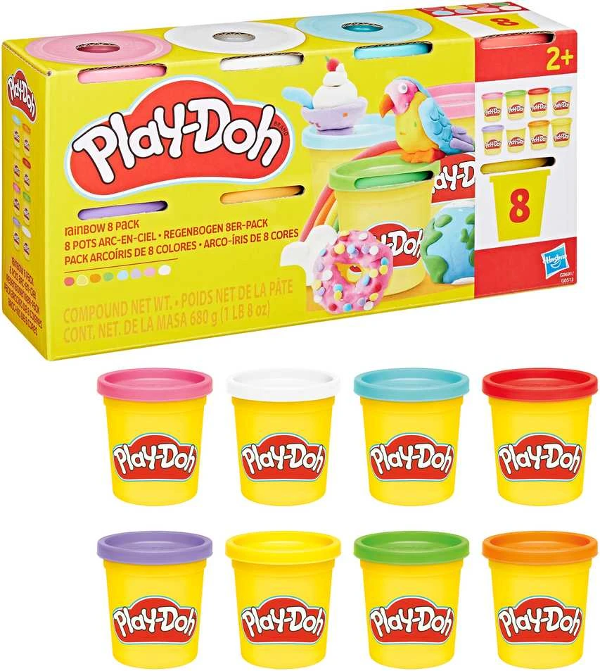 Hasbro PLAY-DOH Plastilino rinkinys, 8 vnt.