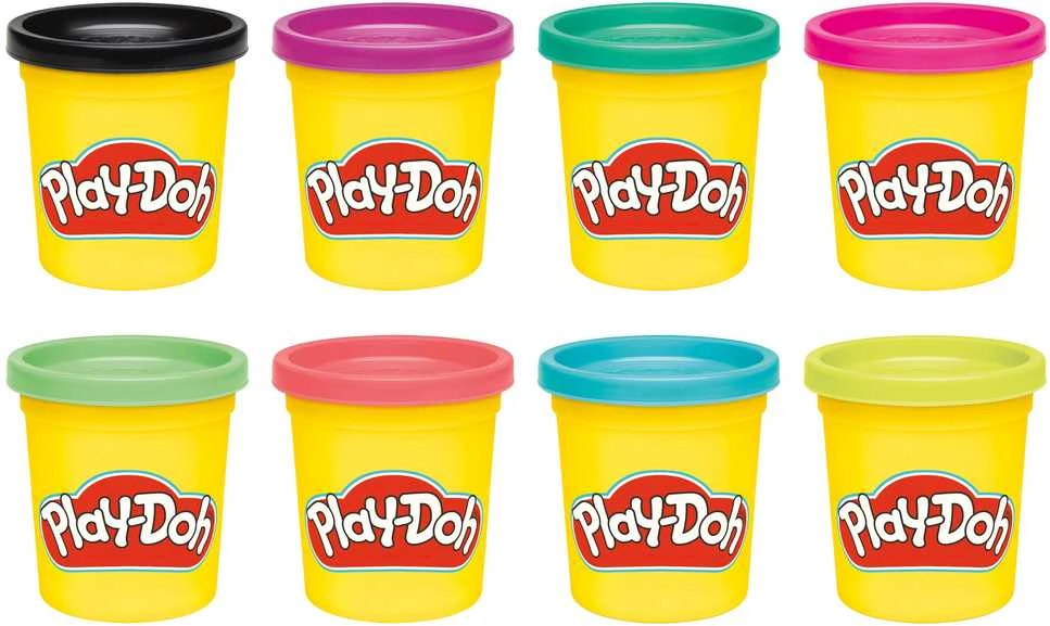 Hasbro PLAY-DOH Plastilino rinkinys, 8 vnt.
