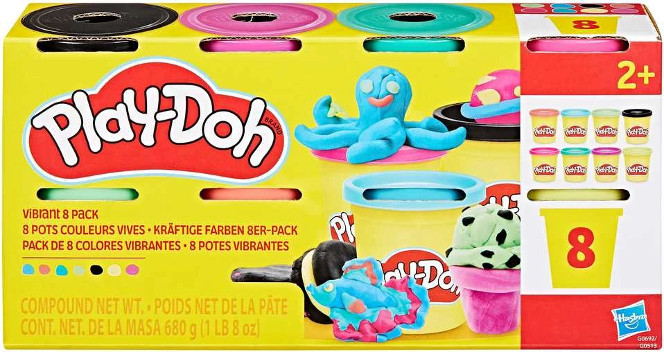 Hasbro PLAY-DOH Plastilino rinkinys, 8 vnt.