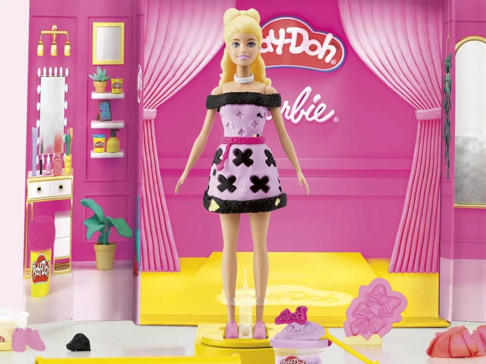 Barbės mados šou dizainerės žaidimų rinkinys Play-Doh
