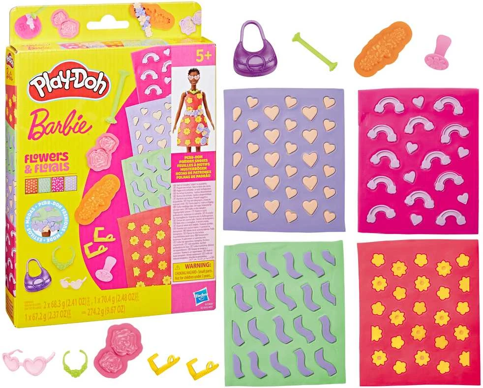 PLAY-DOH playset Barbie Designer Patterns Packs