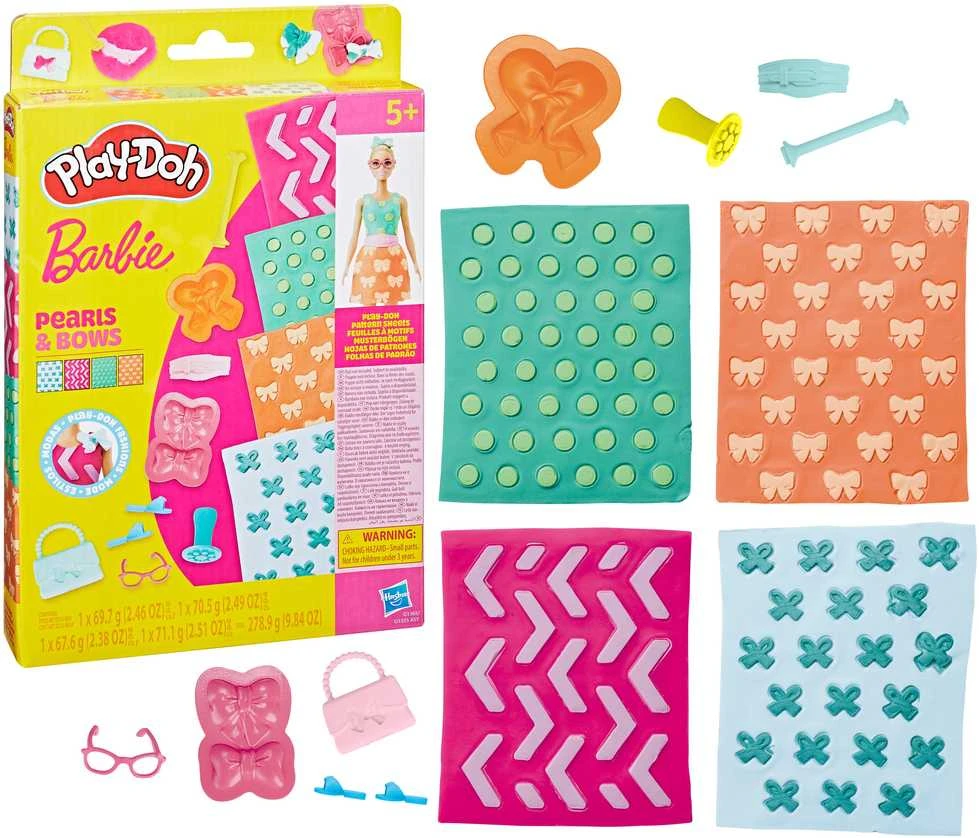 PLAY-DOH playset Barbie Designer Patterns Packs