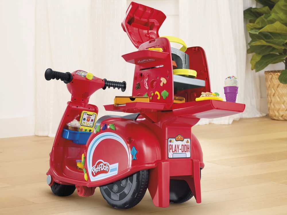 PLAY-DOH žaidimų rinkinys Picos pristatymo paspirtukas 49 cm