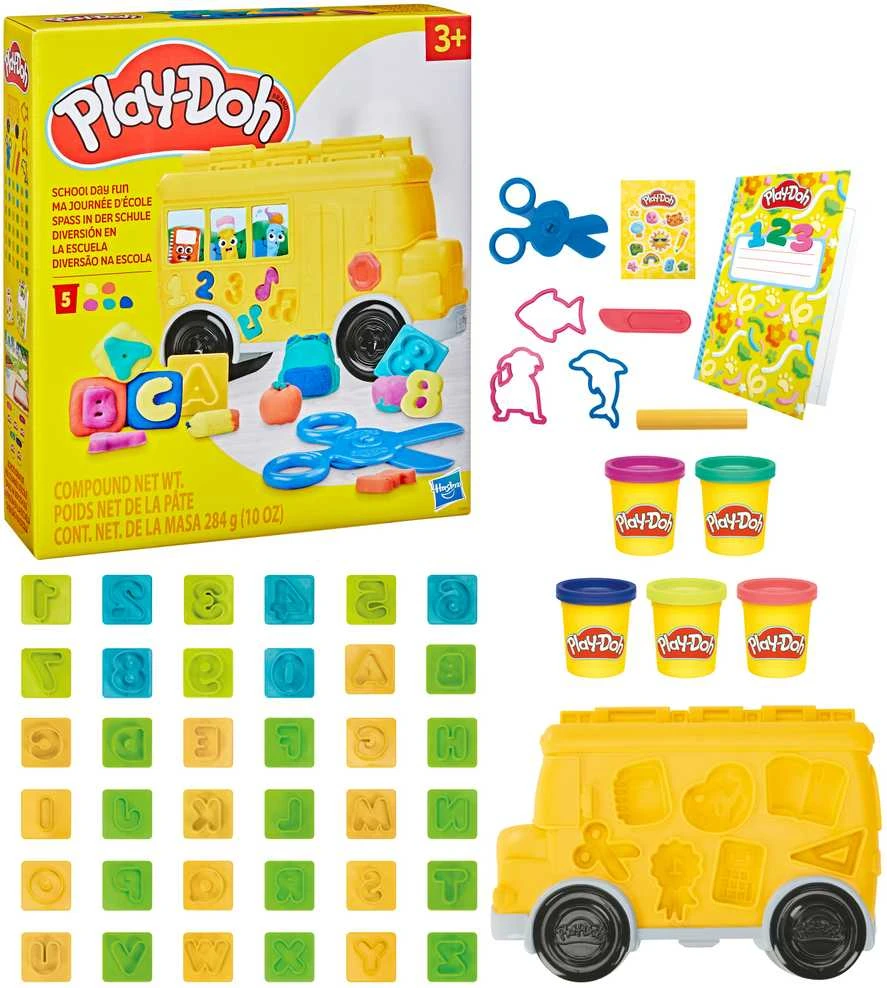 Hasbro PLAY-DOH žaidimų rinkinys Mokyklos dienos pramogos