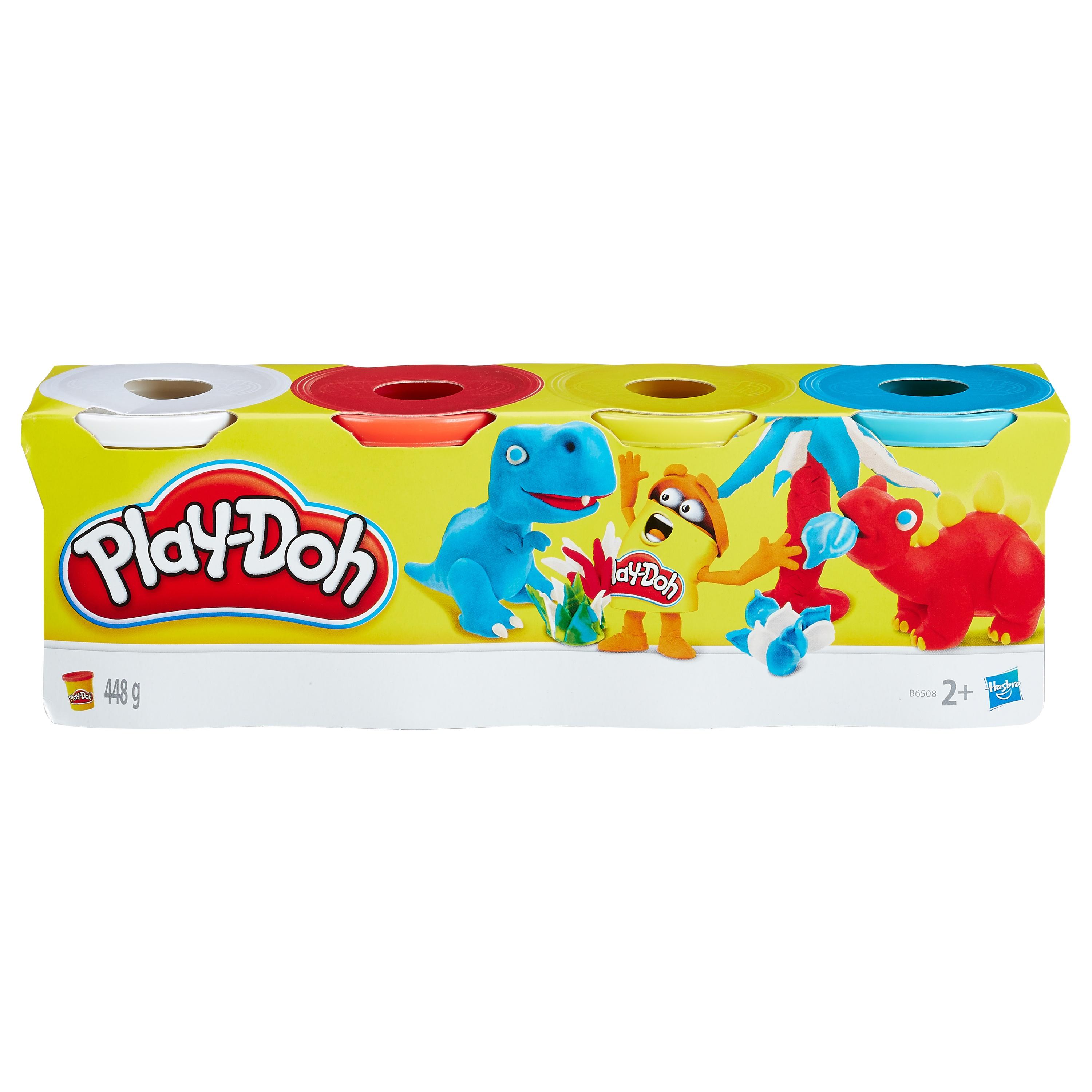 PLAY-DOH Plastilino rinkinys, 4 vnt.