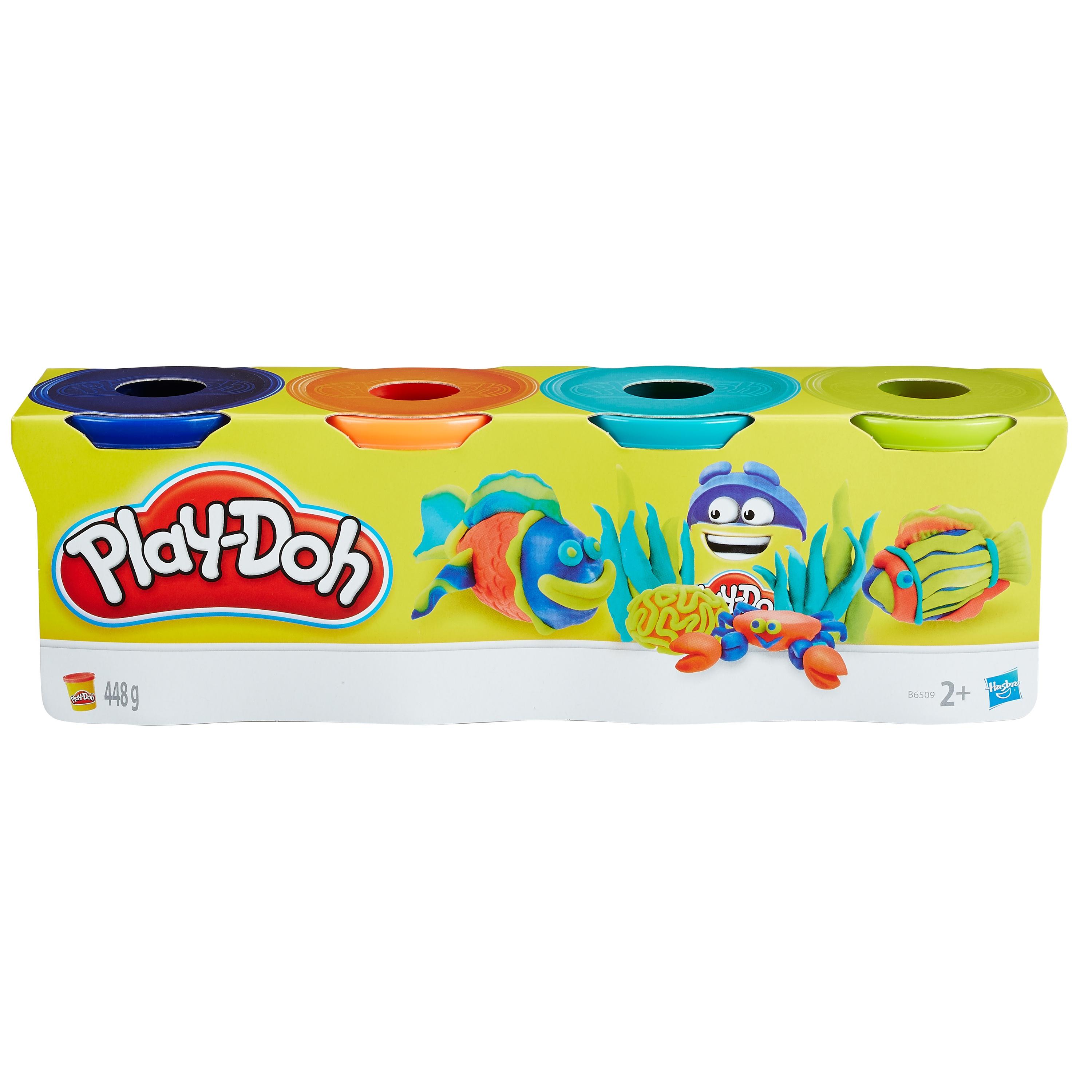 PLAY-DOH Plastilino rinkinys, 4 vnt.
