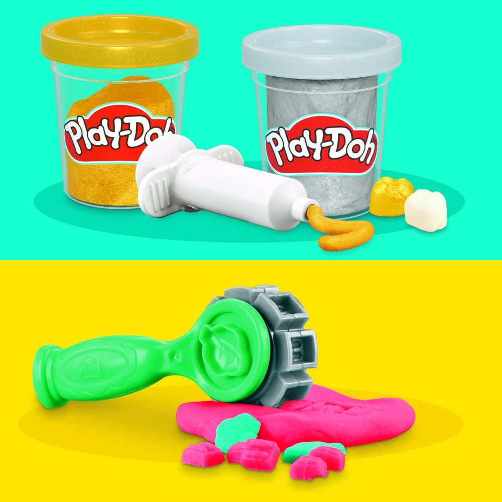 PLAY-DOH Plastilino rinkinys „Dantistas“