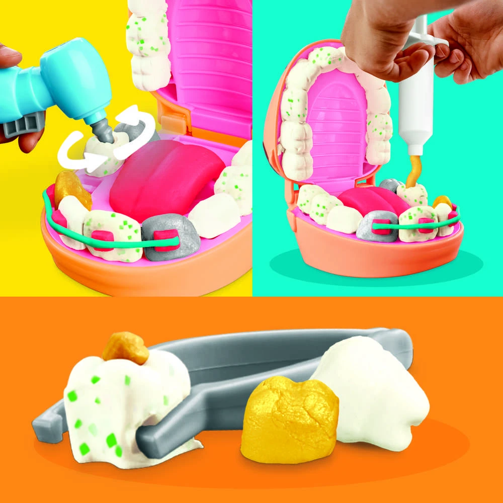 PLAY-DOH Plastilino rinkinys „Dantistas“