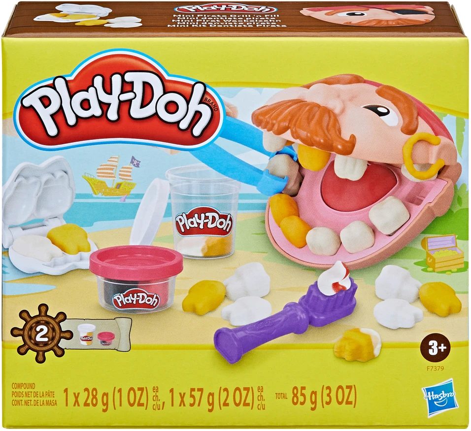 PLAY-DOH Rinkinys „Dantistas: piratas“