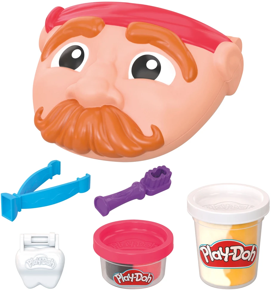 PLAY-DOH Rinkinys „Dantistas: piratas“