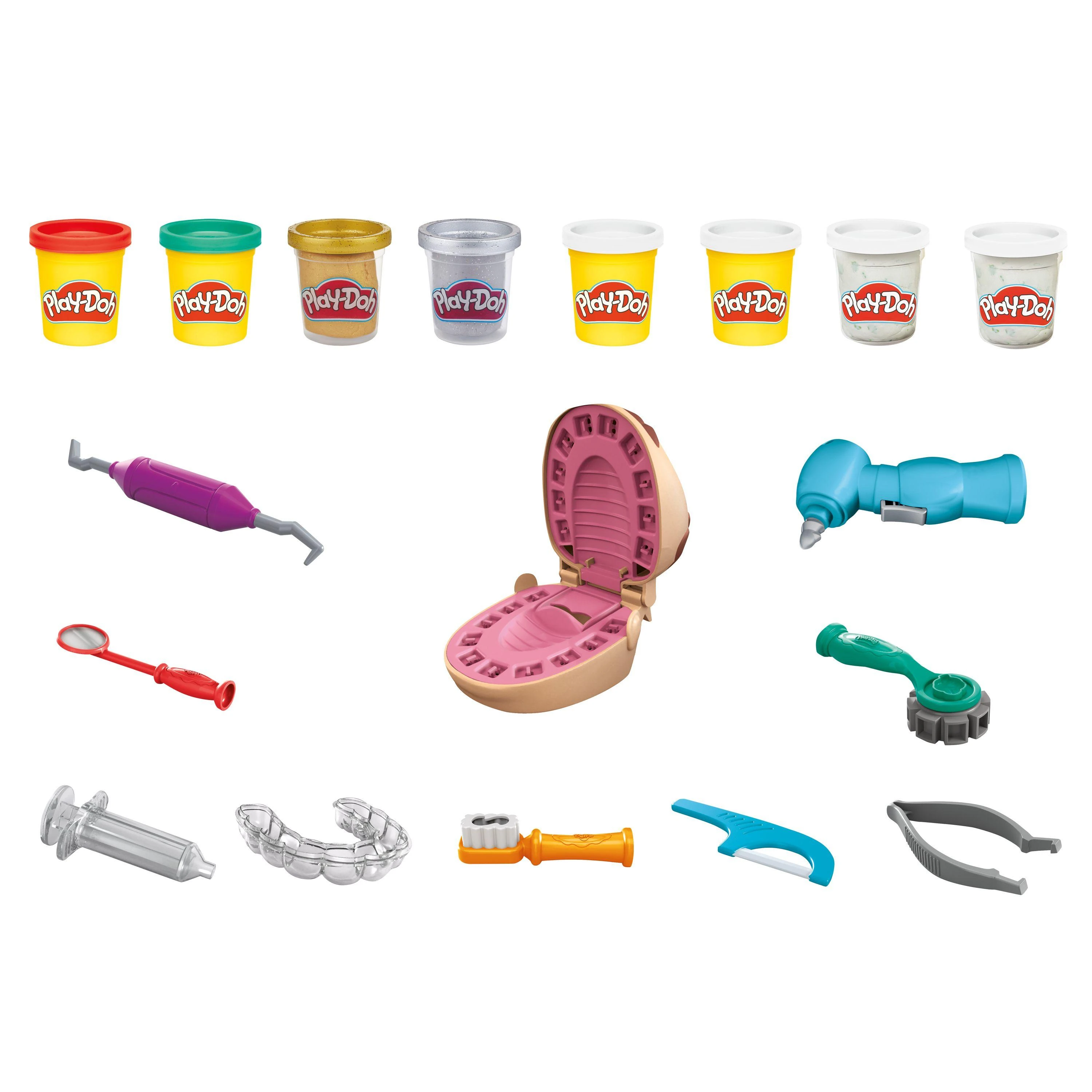 PLAY-DOH Plastilino rinkinys „Dantistas“