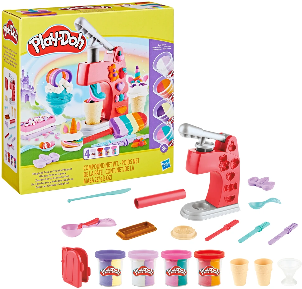 PLAY-DOH Rinkinys „Magiški šaldyti skanėstai“