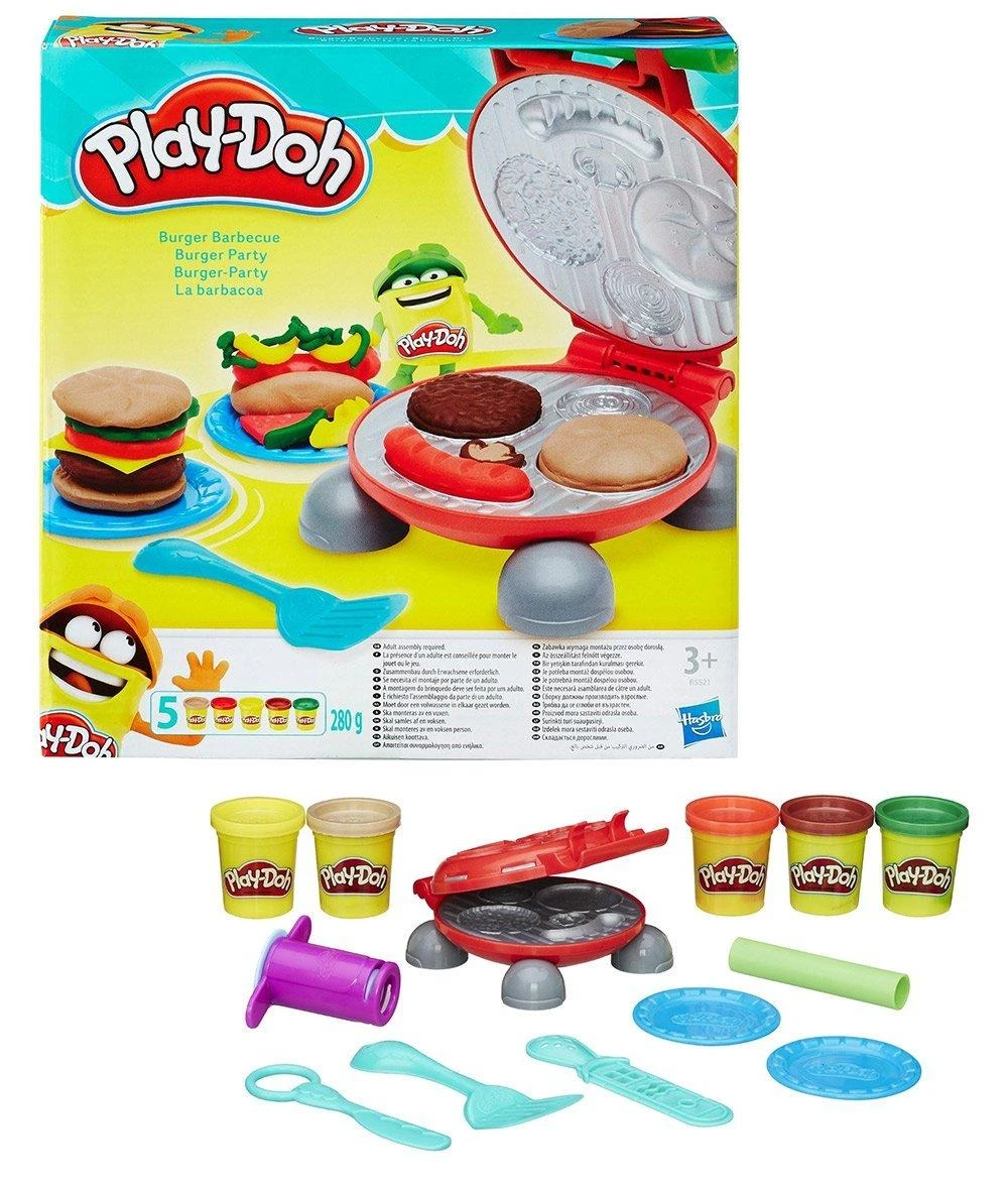 PLAY-DOH Plastilino rinkinys „Mėsainiai“