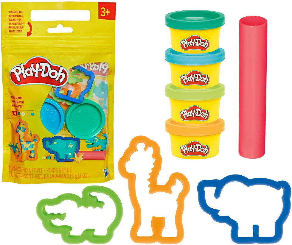 PLAY-DOH Rinkinys „Mini safaris“