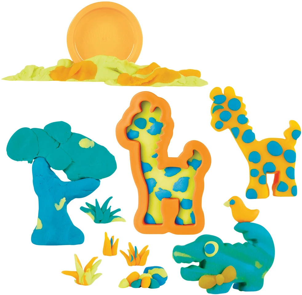 PLAY-DOH Rinkinys „Mini safaris“