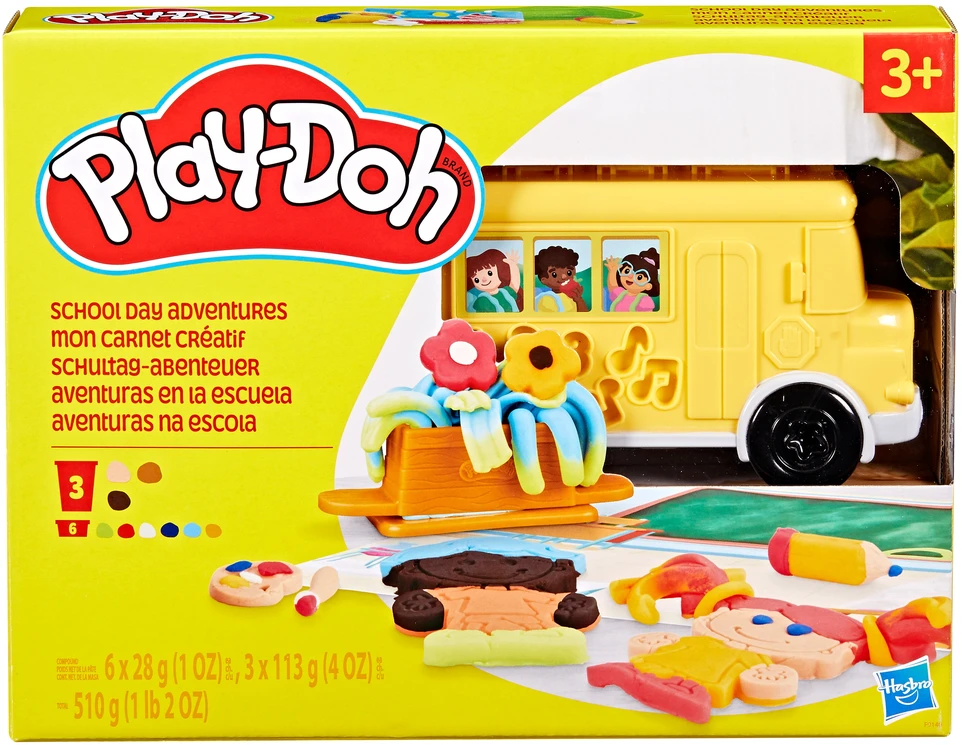 PLAY-DOH Rinkinys „Nuotykiai mokykloje“