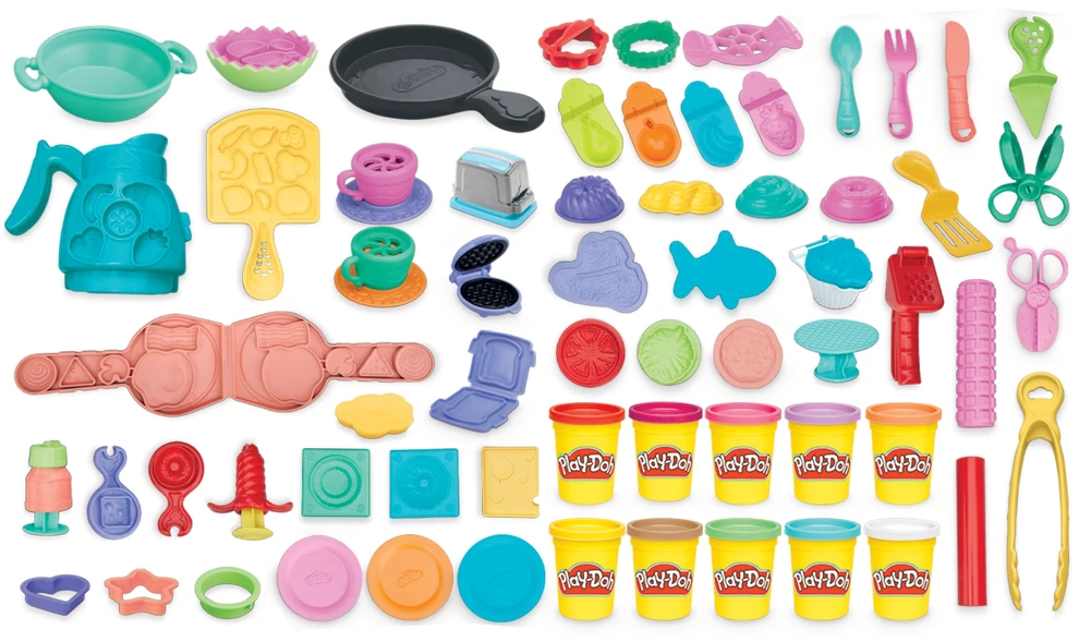 PLAY-DOH Rinkinys „Pusryčiai“