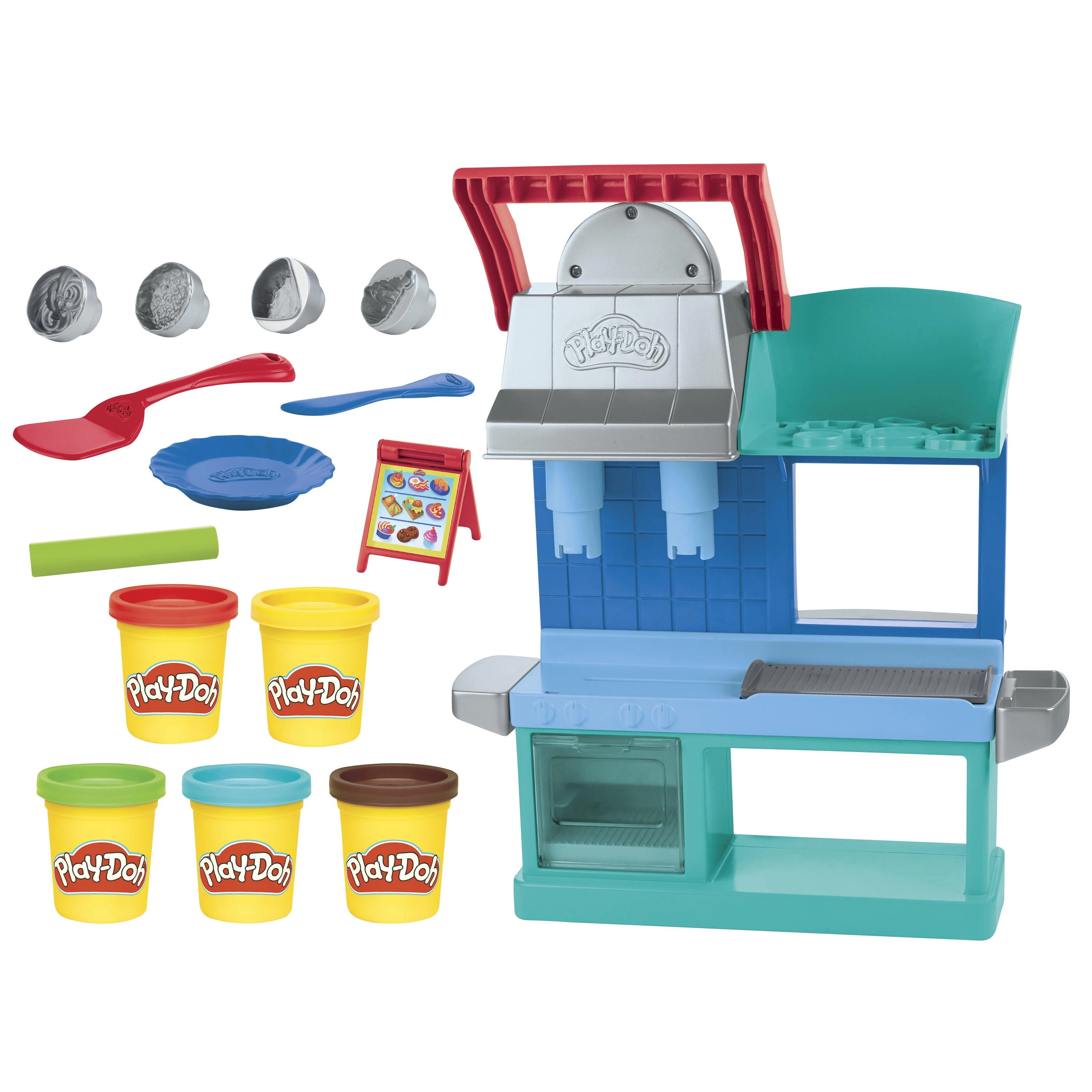 Plastilino rinkinys Play-Doh Chef's Restaurant Playset F8107