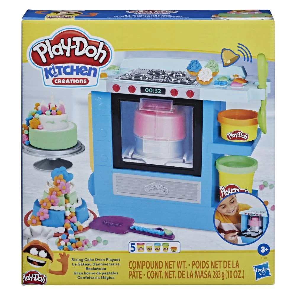Hasbro PLAY DOH plastilino rinkinys Rising Cake Oven, F13215L0