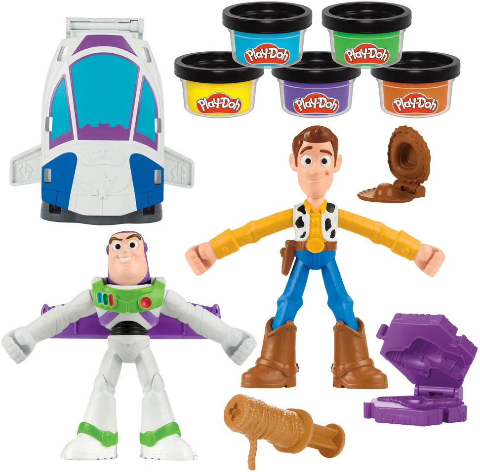 PLAY-DOH Žaidimų rinkinys „Žaislų istorija: kosminiai kūriniai“