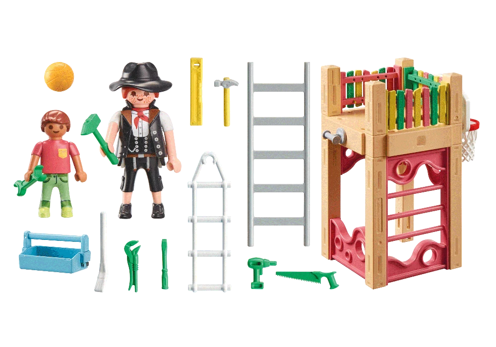 PLAYMOBIL CITY LIFE Stalius žaidimų aikštelėje 71475
