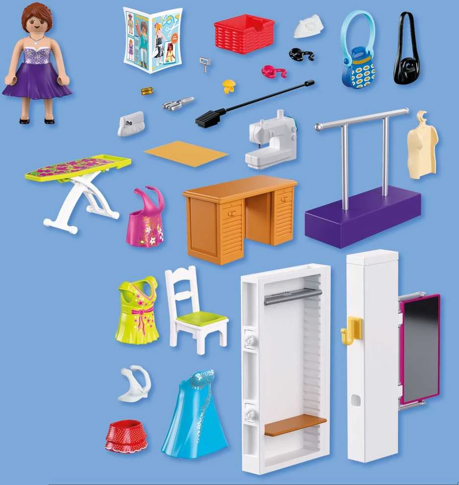 Konstruktorius Playmobil Kūrybingas mados dizaineris (72082)