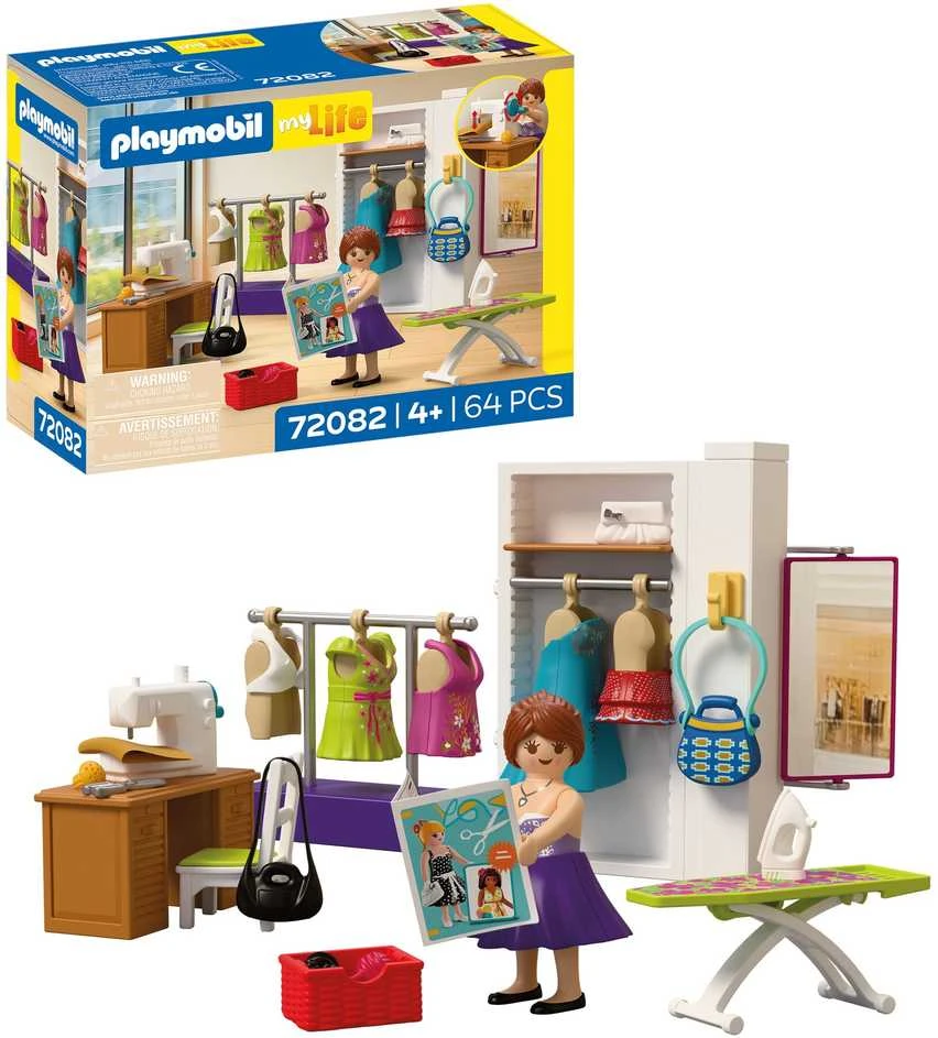 Konstruktorius Playmobil Kūrybingas mados dizaineris (72082)
