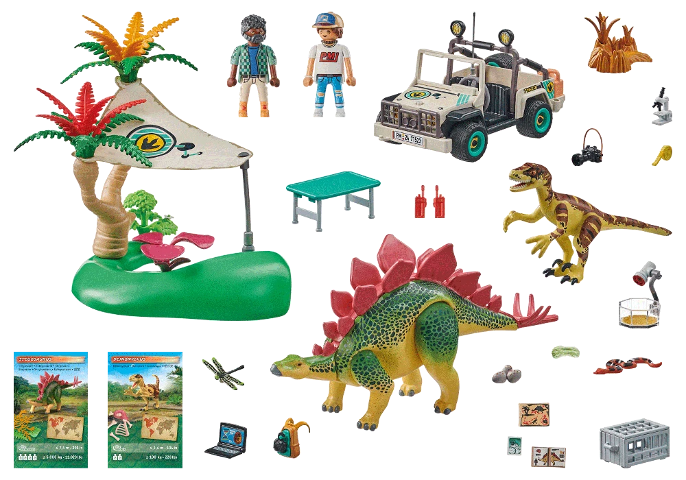 Playmobil Dinos 71523 dinozaurų tyrimų stovykla