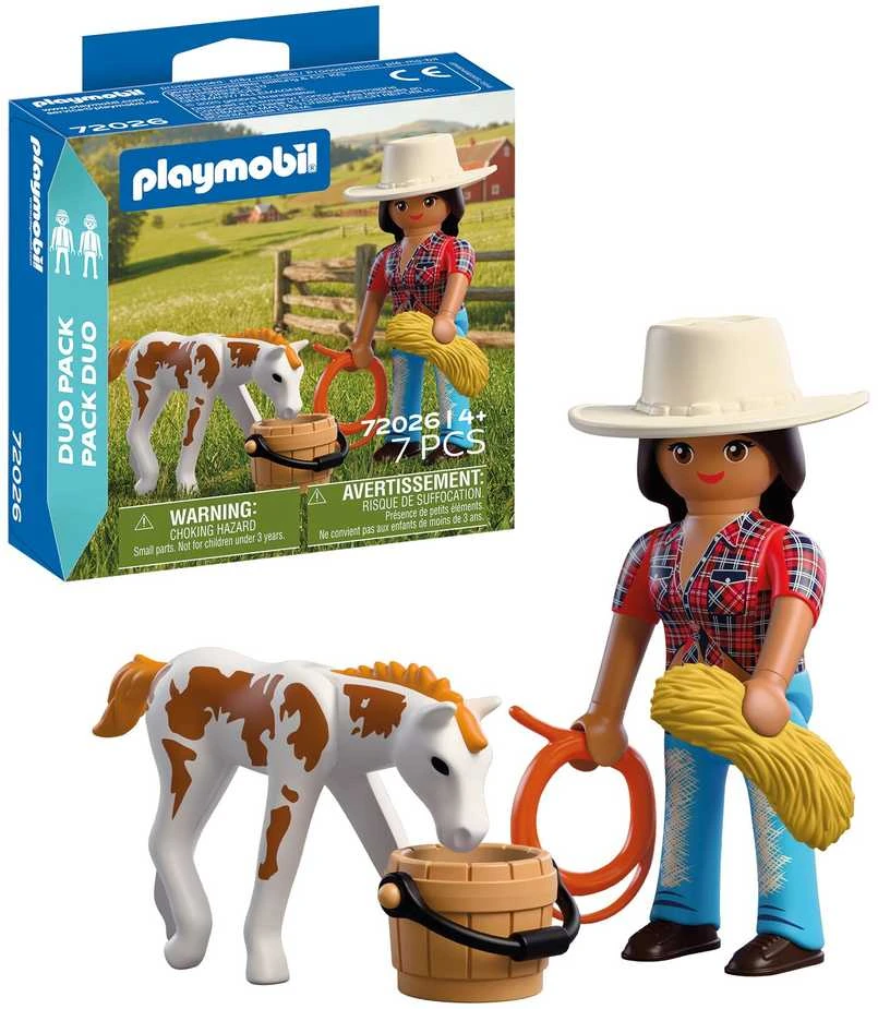 PLAYMOBIL DuoPack Horseback Rider 72026