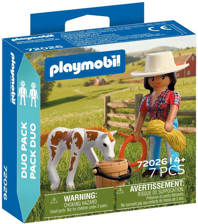PLAYMOBIL DuoPack Horseback Rider 72026