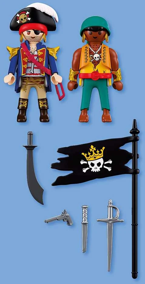PLAYMOBIL Dvigubos pakuotės piratai 72024