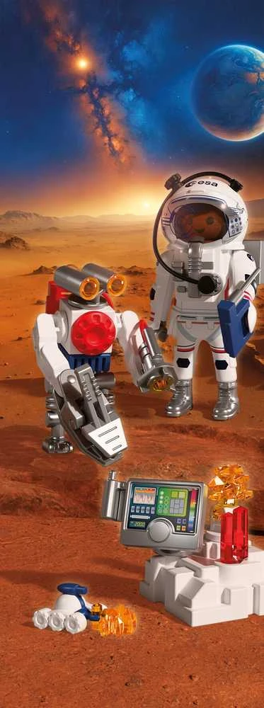 Konstruktorius Playmobil - ESA: Astronaut with Robot (72014)