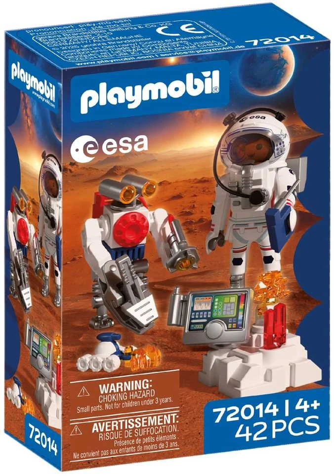 Konstruktorius Playmobil - ESA: Astronaut with Robot (72014)