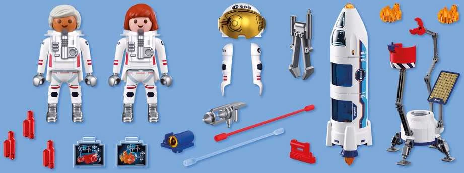 Konstruktorius Playmobil ESA: Mars Research Rocket (72011)