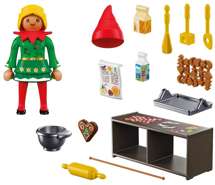 PLAYMOBIL Kalėdų elfas su sausainiais 72152