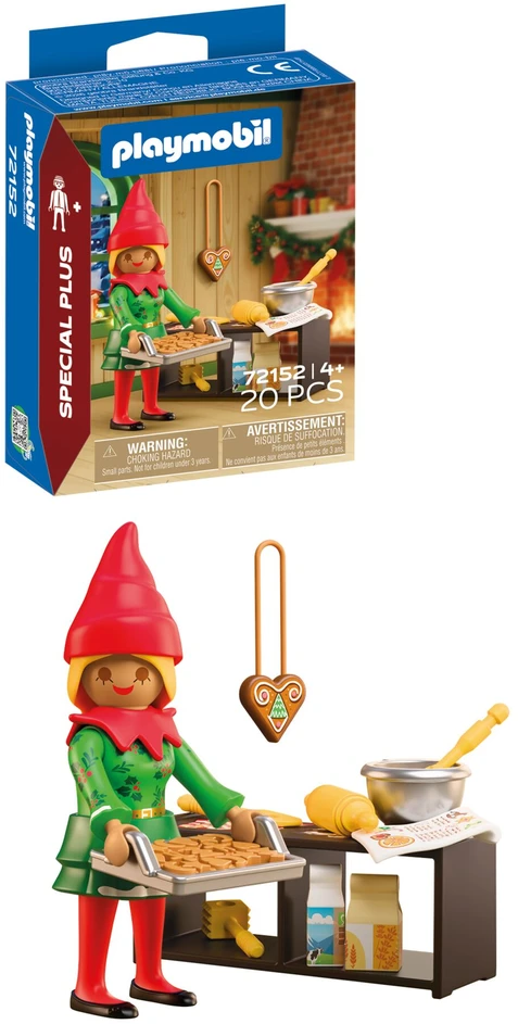 PLAYMOBIL Kalėdų elfas su sausainiais 72152