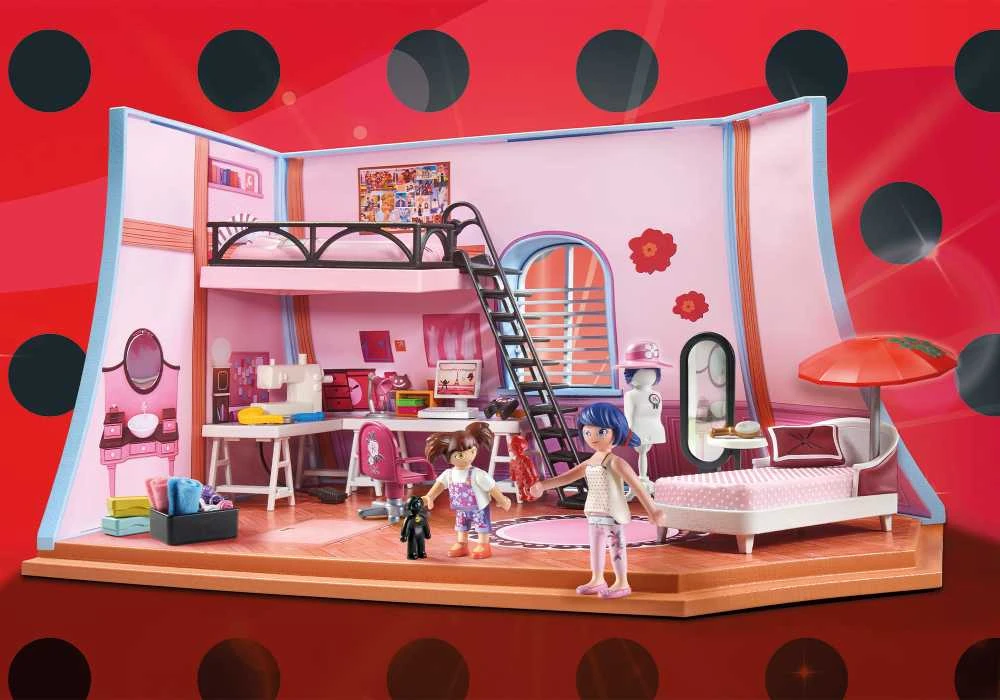 PLAYMOBIL MIRACULOUS Marinetės loftas 71334