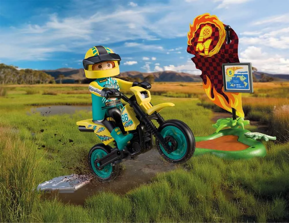 PLAYMOBIL Offroad Motor Bike 72065
