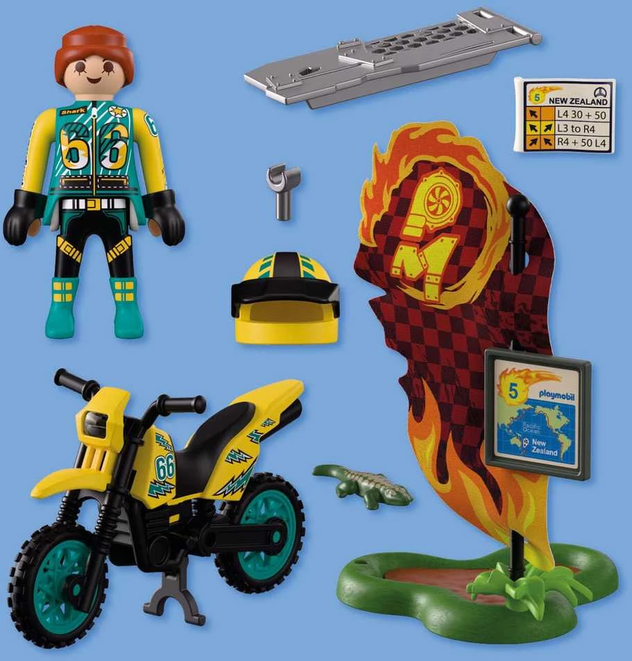 PLAYMOBIL Offroad Motor Bike 72065
