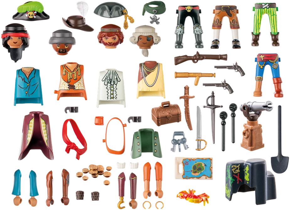 PLAYMOBIL PIRATES Piratų figūrėlės 71533