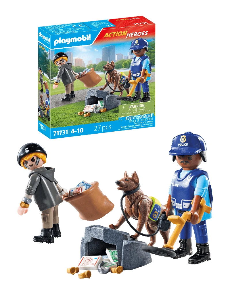 „Playmobil Action Heroes“ 71731 Šuns paieškos seklys
