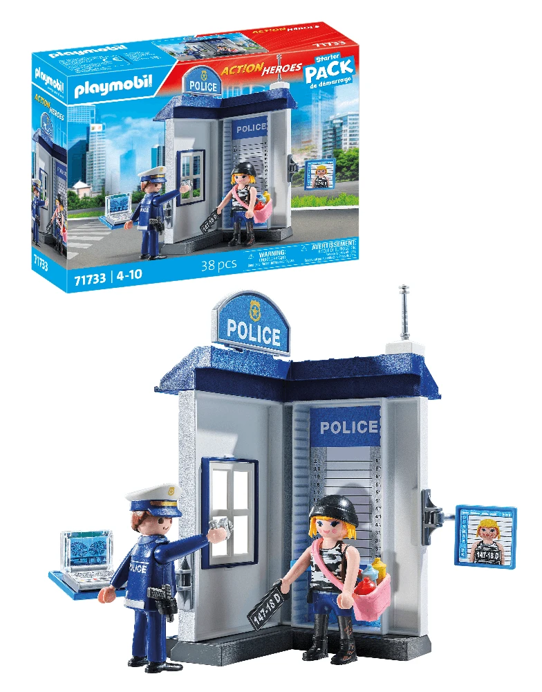 „Playmobil Action Heroes“ 71733 Policijos apklausos kambarys