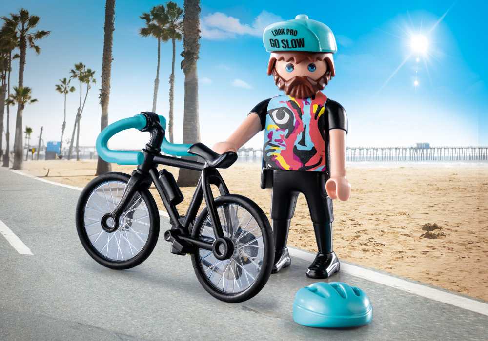 PLAYMOBIL SPECIAL PLUS Dviratininkas Paul 71478