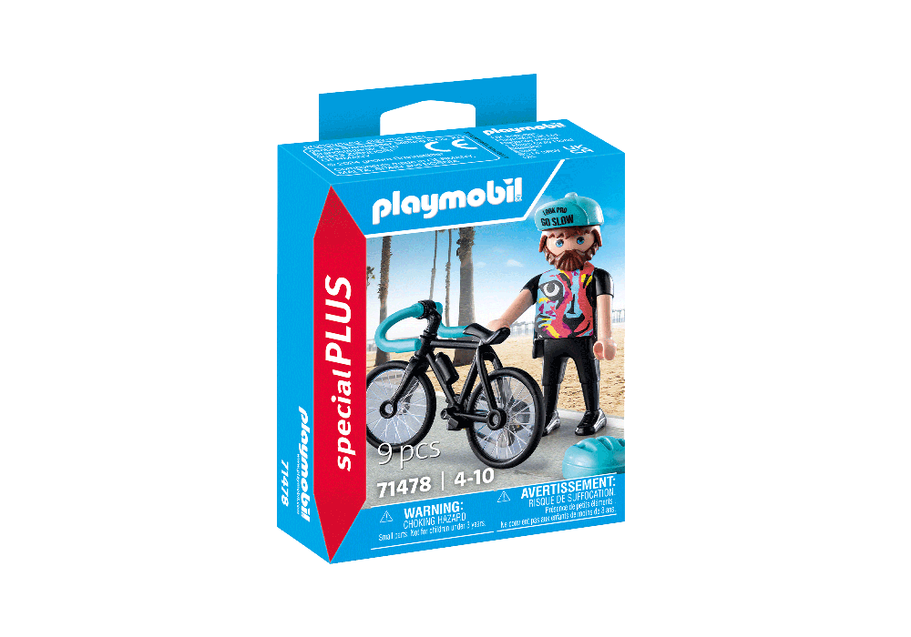 PLAYMOBIL SPECIAL PLUS Dviratininkas Paul 71478