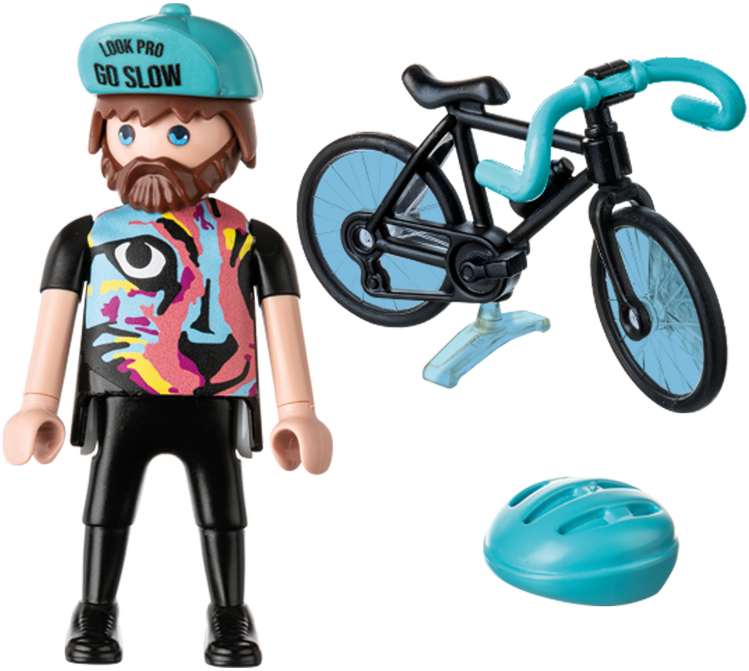 PLAYMOBIL SPECIAL PLUS Dviratininkas Paul 71478